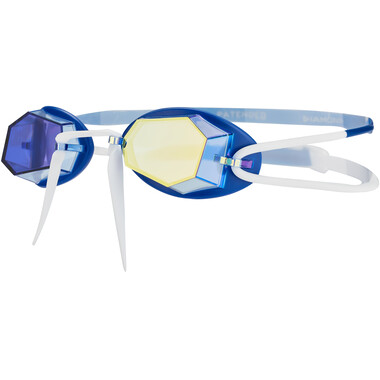 ZOGGS DIAMOND MIRROR Swimming Goggles Blue/White 0